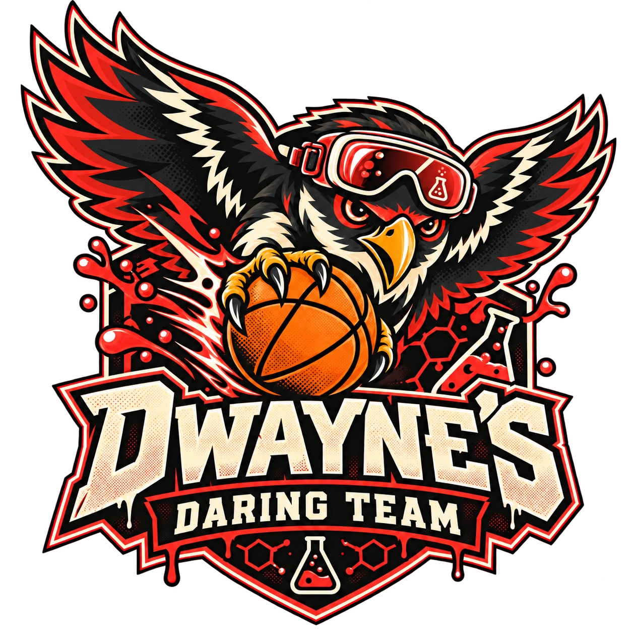 Dwayne's Daring Team team crest